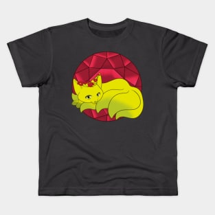 August Kitsune Kids T-Shirt